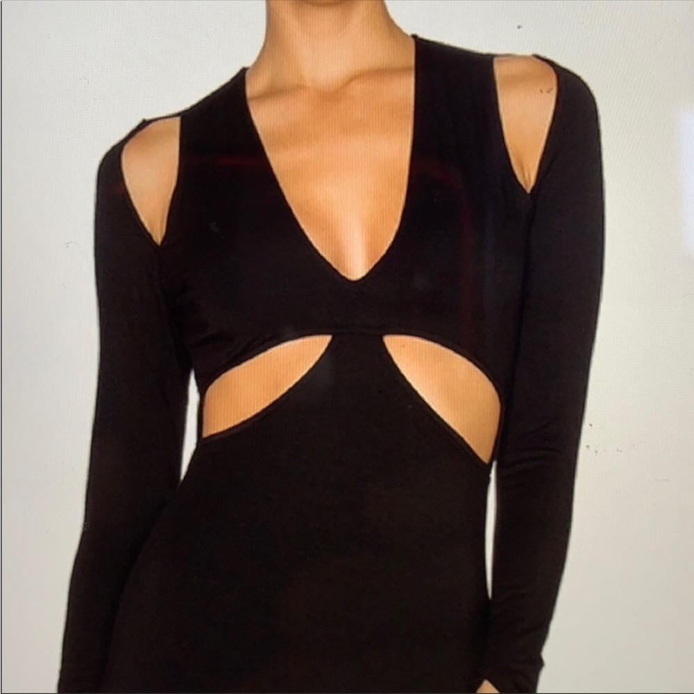 NWOT RACHEL PALLY Javeonna Dress !RARE! Black XS - Picture 3 of 5